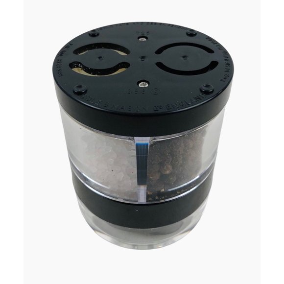 Woodard Charles The Duo Salt Pepper Grinder 1988 Stainless Steel Nylon Reinforce - Picture 7 of 10